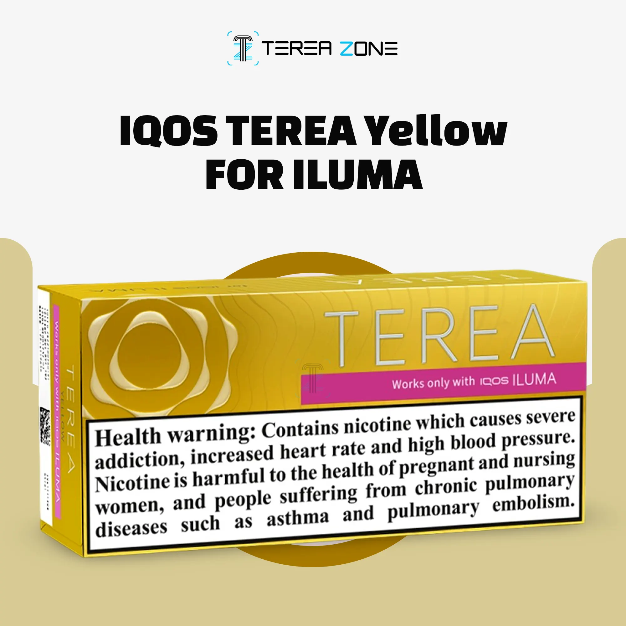 IQOS TEREA Yellow Italy 1 IQOS TEREA Yellow Italy for Terea Zone
