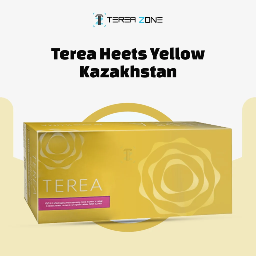 IQOS TEREA Yellow Kazakhstan