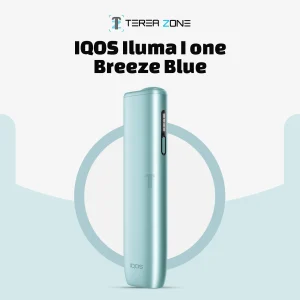 IQOS ILUMA i One Blue heated tobacco system with compact construction and distinctive blue exterior for TEREA sticks