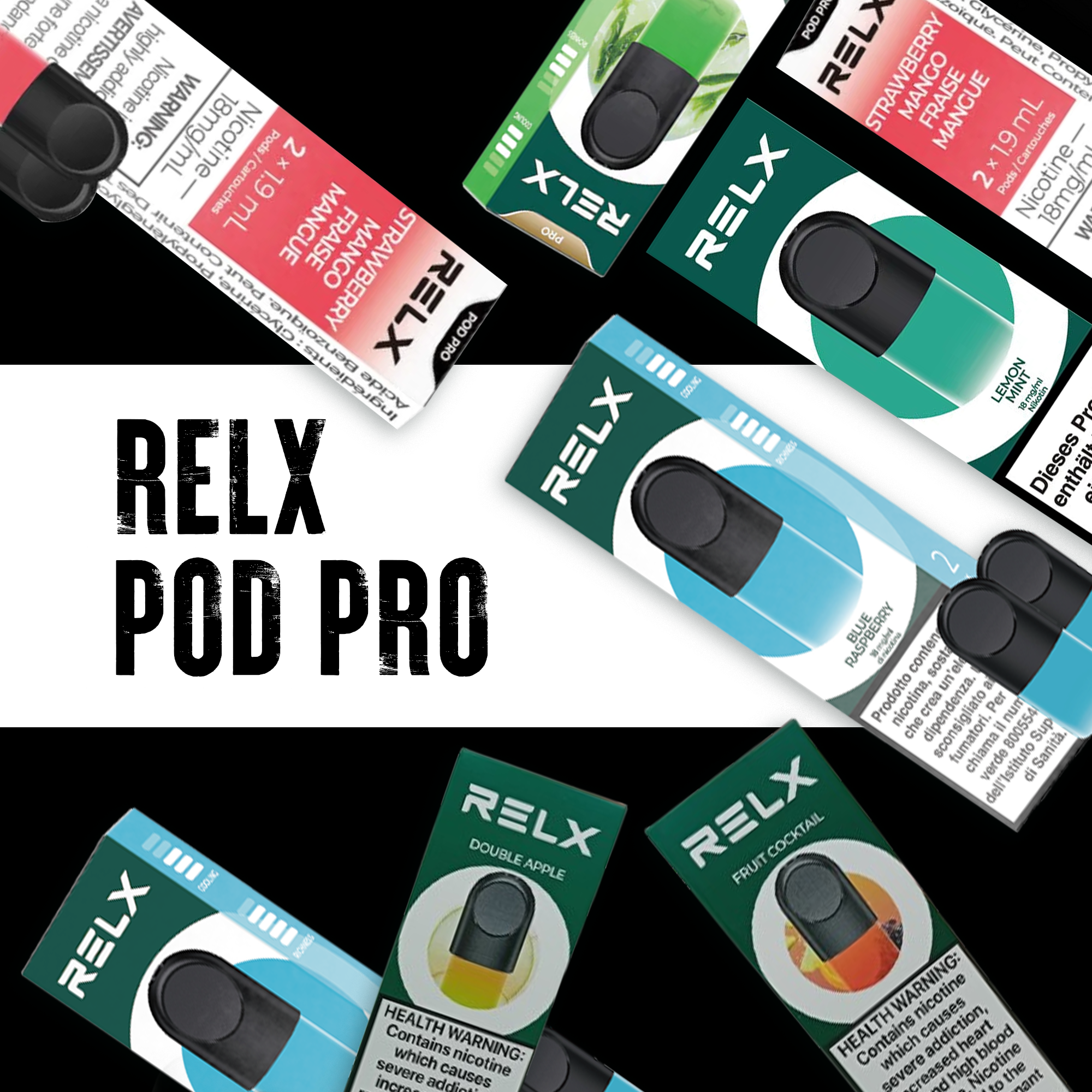 elf bar vape uk RELX 1.9ML (2PC) PODS – 604smoke main image 1