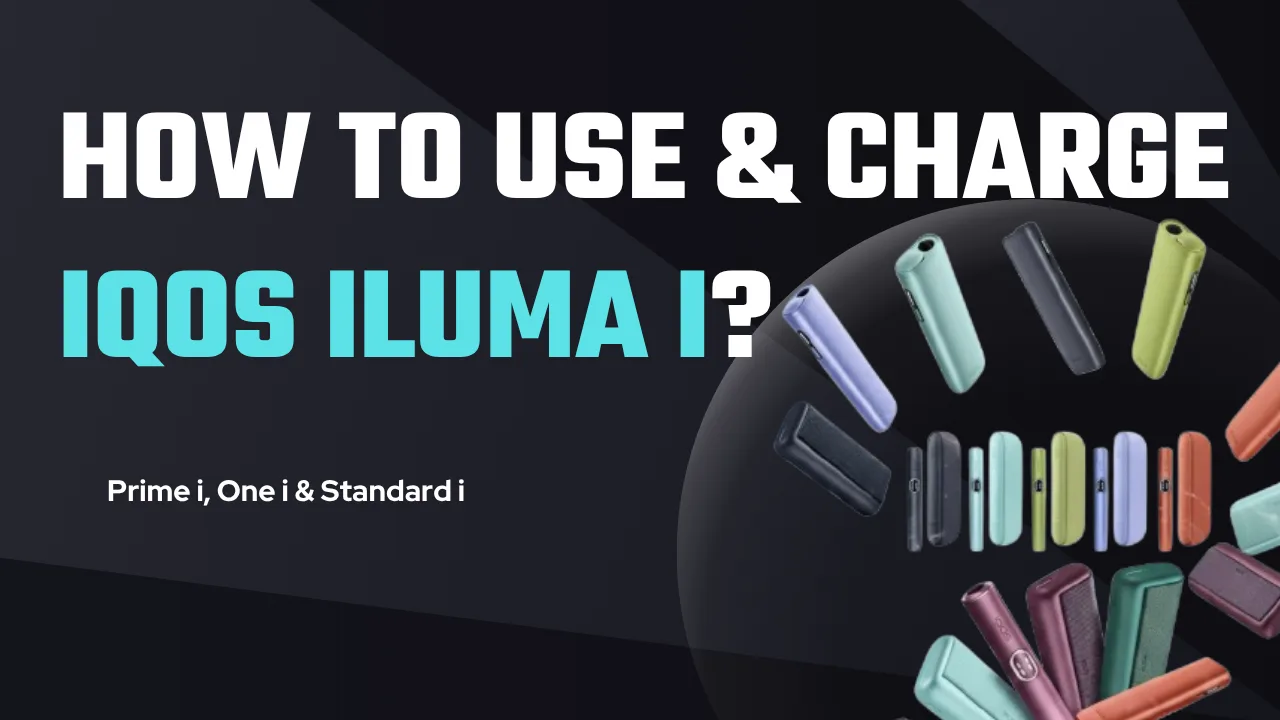 How to Use and Charge IQOS ILUMA i (One, Standard, and Prime)
