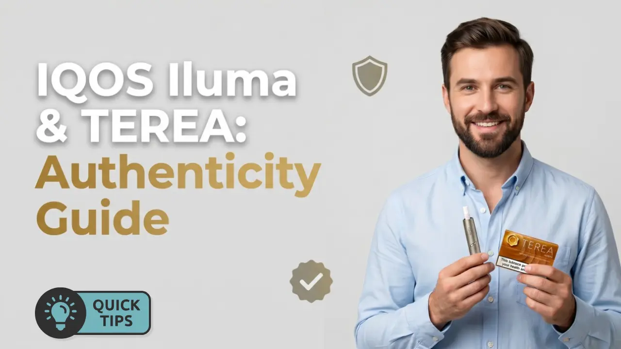 How to buy Original IQOS Iluma & TEREA In UAE Safely Full Guide