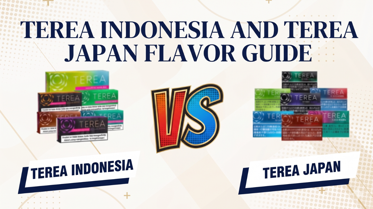 TEREA Indonesia vs TEREA Japan flavor guide for UAE Vapers
