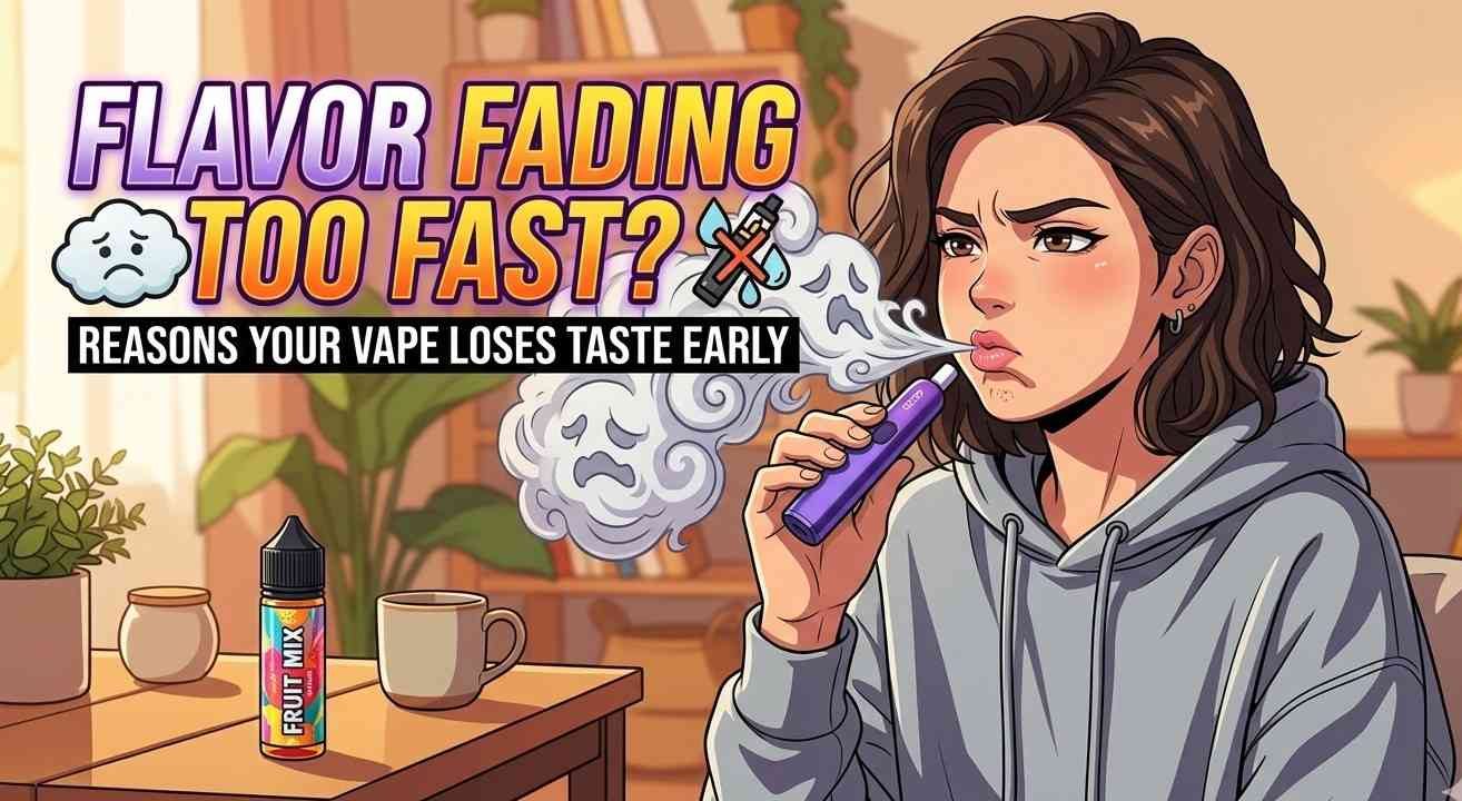 Home 54 Flavor Fading Too Fast? Reasons Your Vape Loses Taste Early