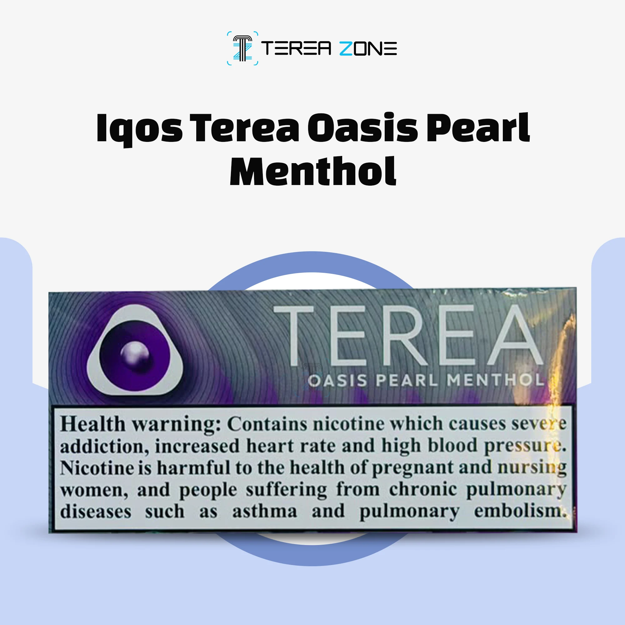 IQOS Terea Oasis Pearl Menthol Italy 1 IQOS Terea Oasis Pearl Menthol Italy flavors now in Dubai for online sale