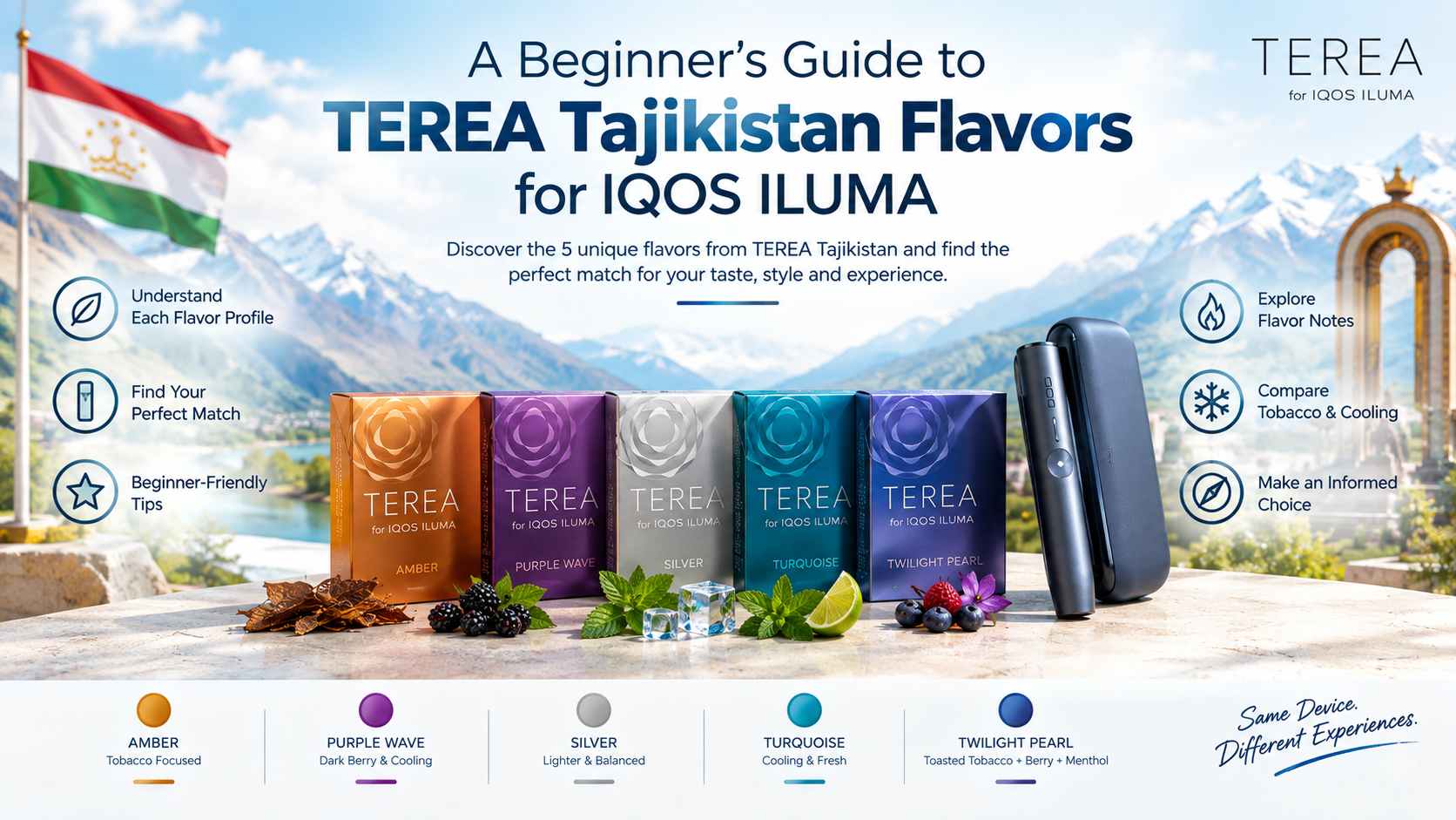 TEREA Tajikistan: Which Flavor Is Right for You?
