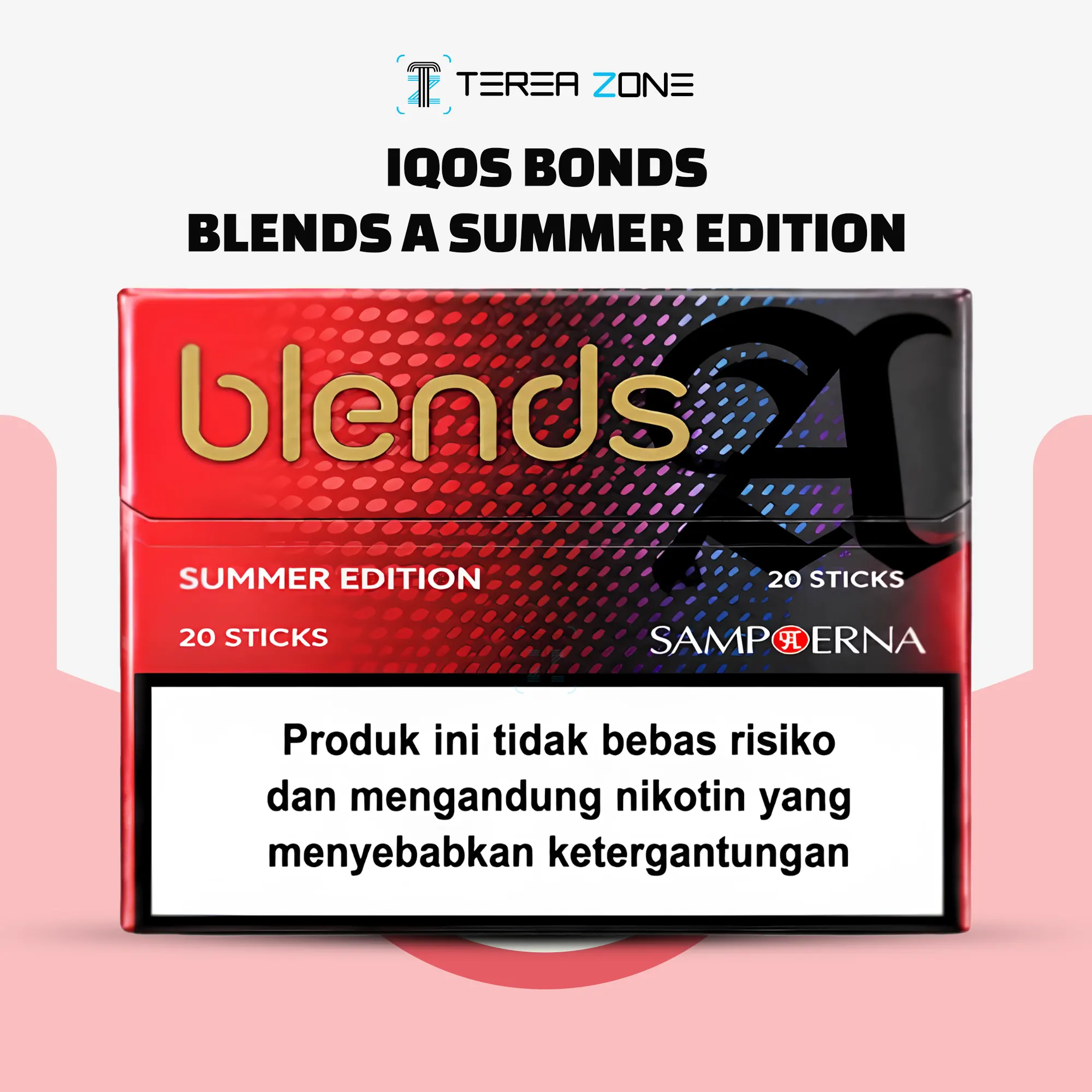 BLENDS A Summer Edition For IQOS BONDS 1 Buy Blends A Summer Edition Flavor for IQOS BONDS Device in Dubai