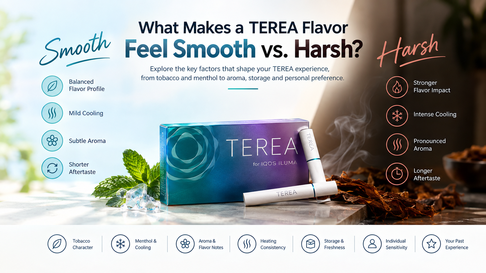 Smooth vs Harsh TEREA Flavors: What You Need to Know