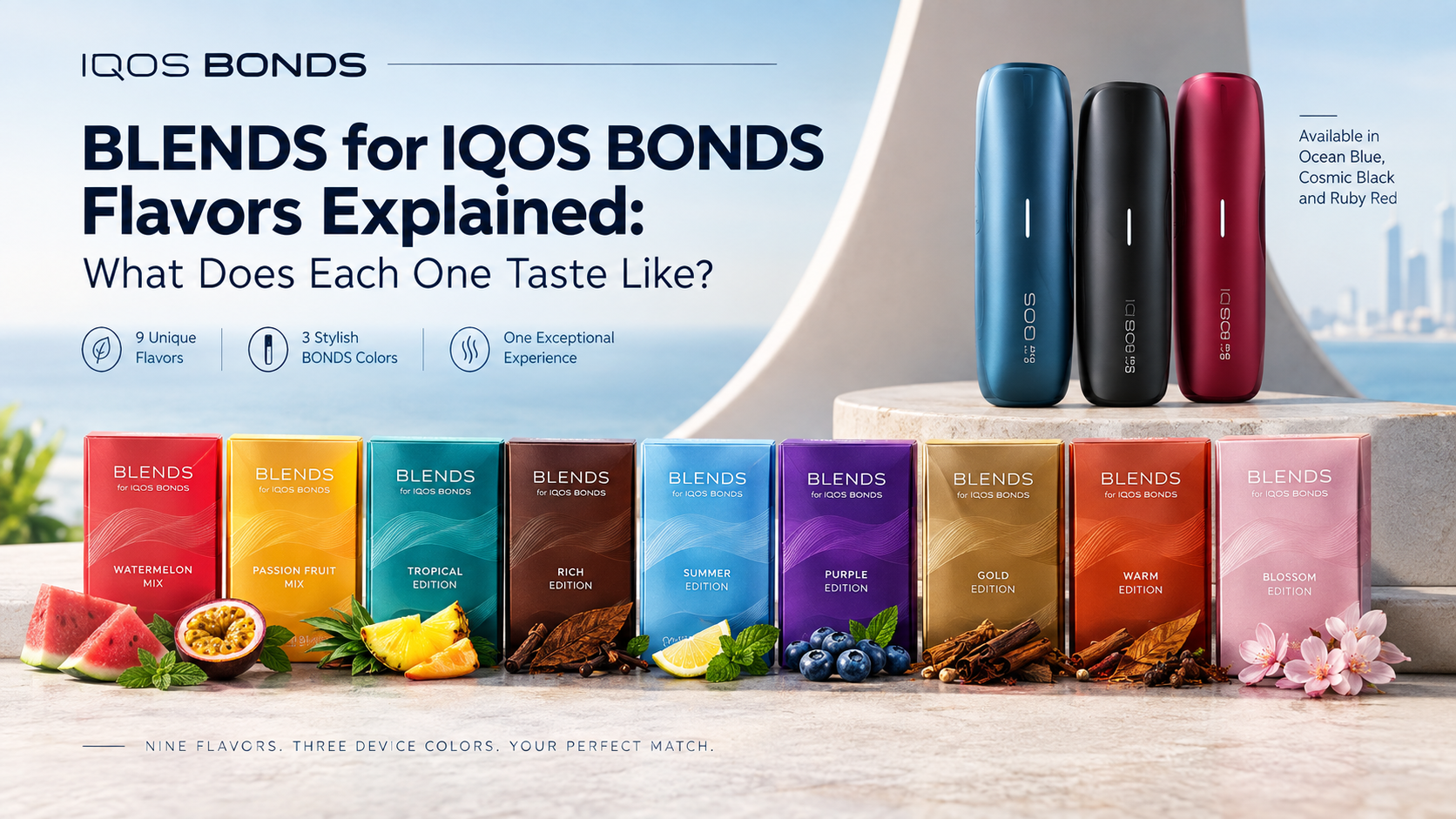 BLENDS for IQOS BONDS: Full Flavor Guide UAE